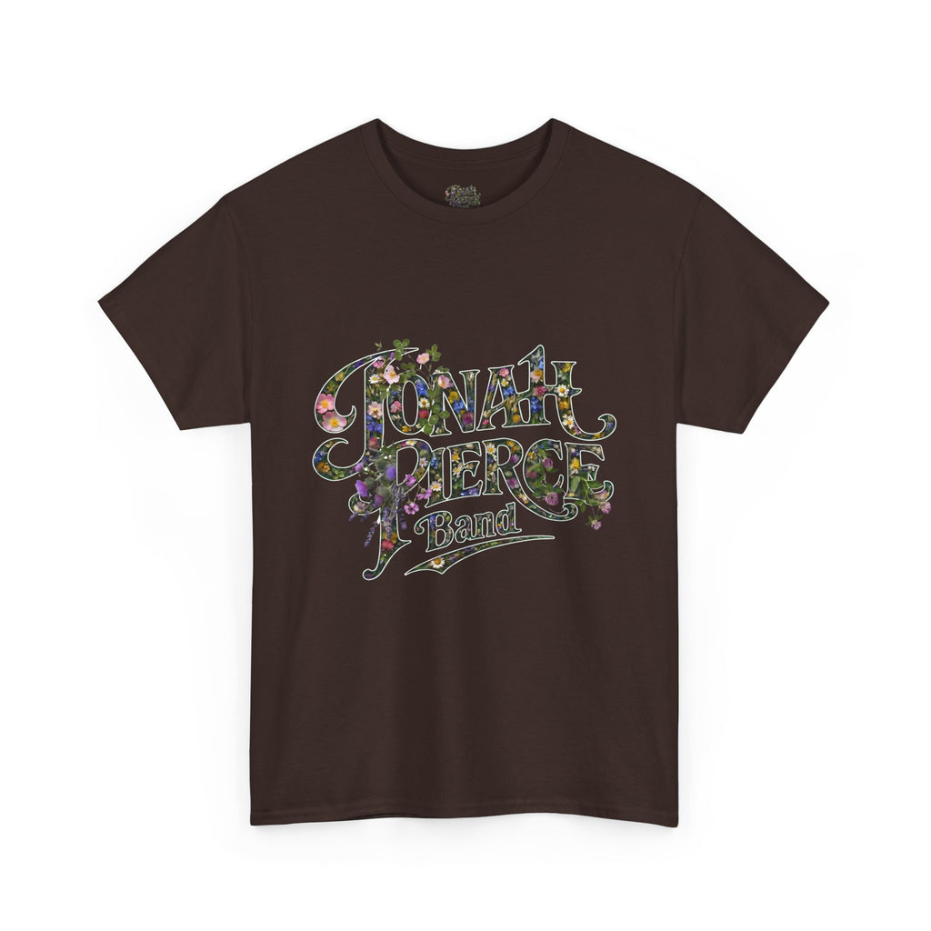 Jonah Pierce Band Wildflowers Logo T-shirt (Front Logo)