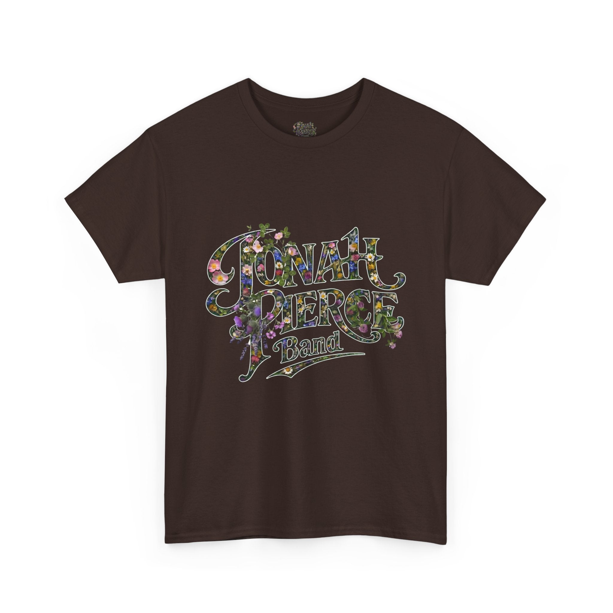 Jonah Pierce Band Wildflowers Logo T-shirt (Front Logo)