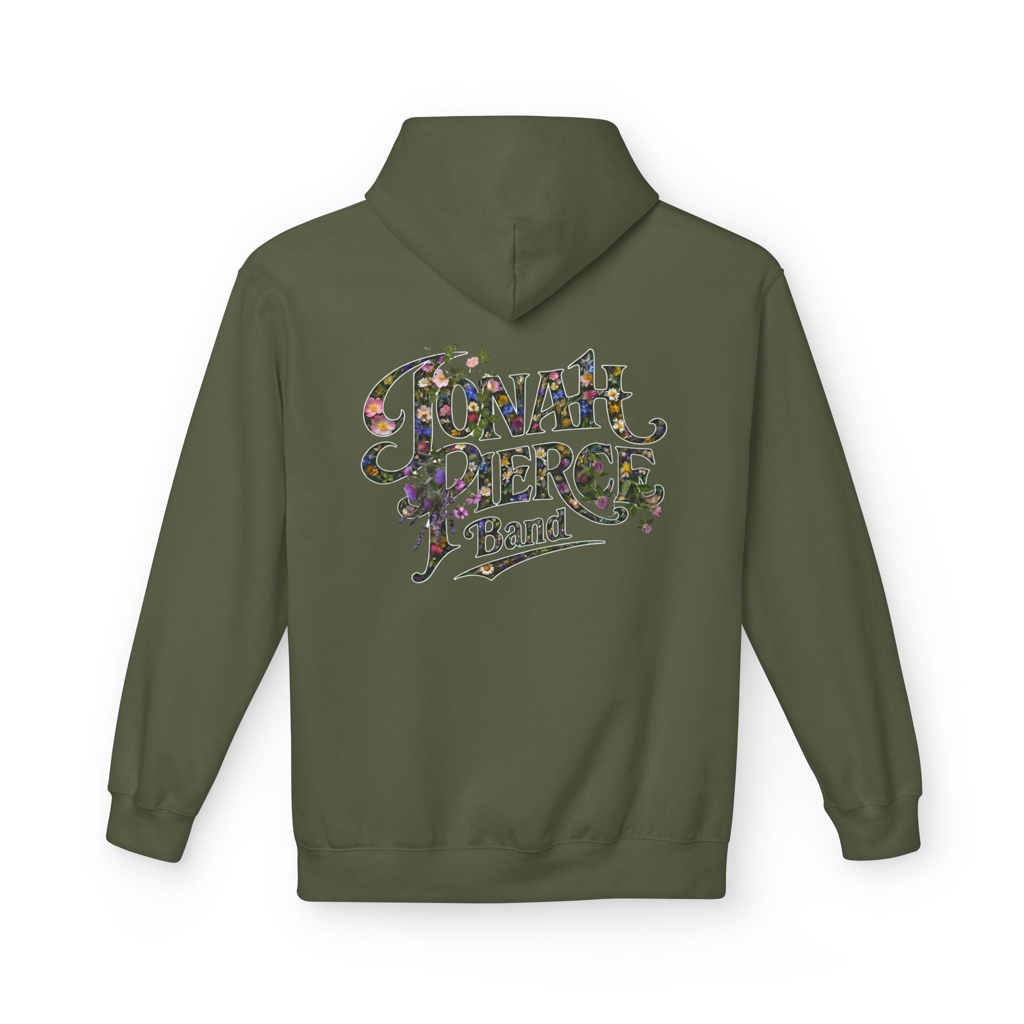 Jonah Pierce Band Wildflowers Logo Hoodie