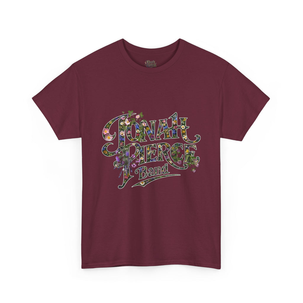 Jonah Pierce Band Wildflowers Logo T-shirt (Front Logo)