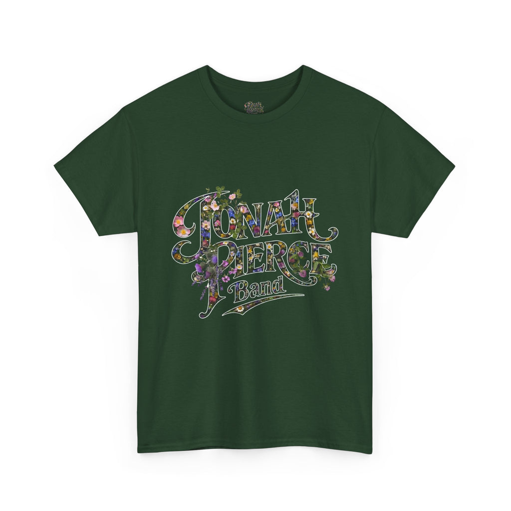 Jonah Pierce Band Wildflowers Logo T-shirt (Front Logo)