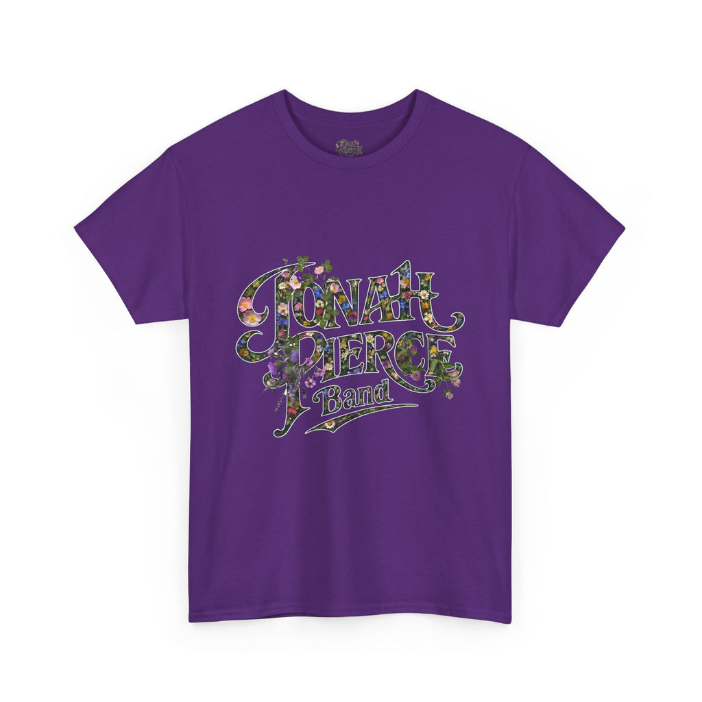 Jonah Pierce Band Wildflowers Logo T-shirt (Front Logo)