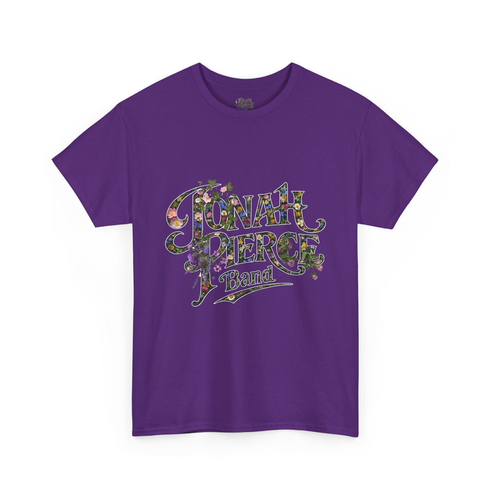 Jonah Pierce Band Wildflowers Logo T-shirt (Front Logo)