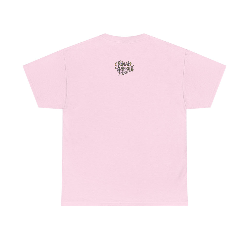 Jonah Pierce Band Wildflowers Logo T-shirt (Front Logo)