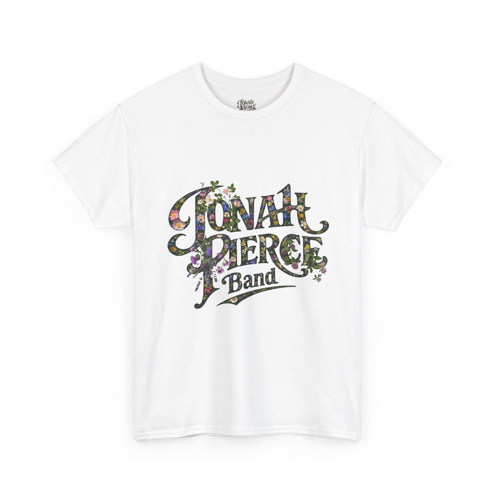 Jonah Pierce Band Wildflowers Logo T-shirt (Front Logo)