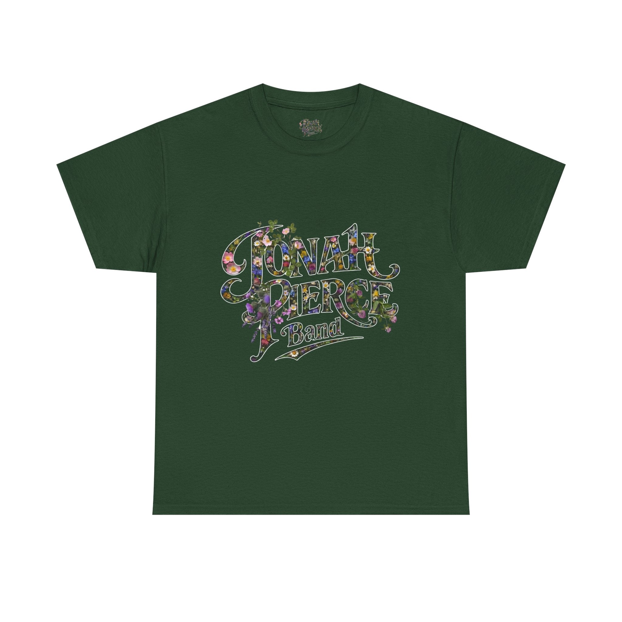 Jonah Pierce Band Wildflowers Logo T-shirt (Front Logo)