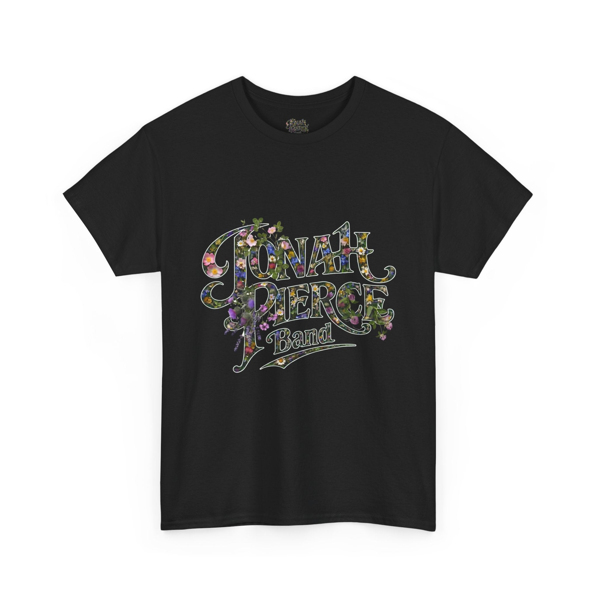 Jonah Pierce Band Wildflowers Logo T-shirt (Front Logo)
