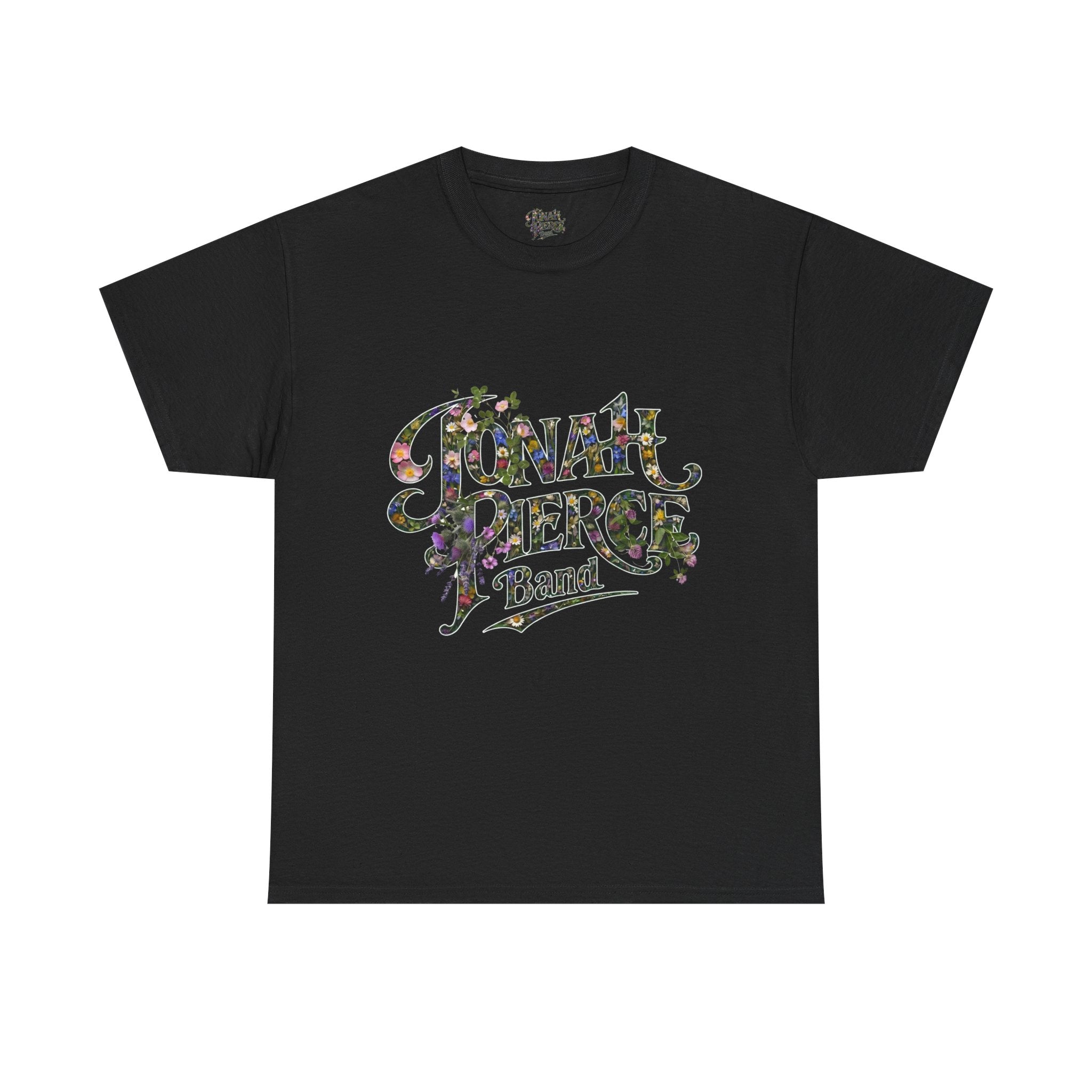 Jonah Pierce Band Wildflowers Logo T-shirt (Front Logo)