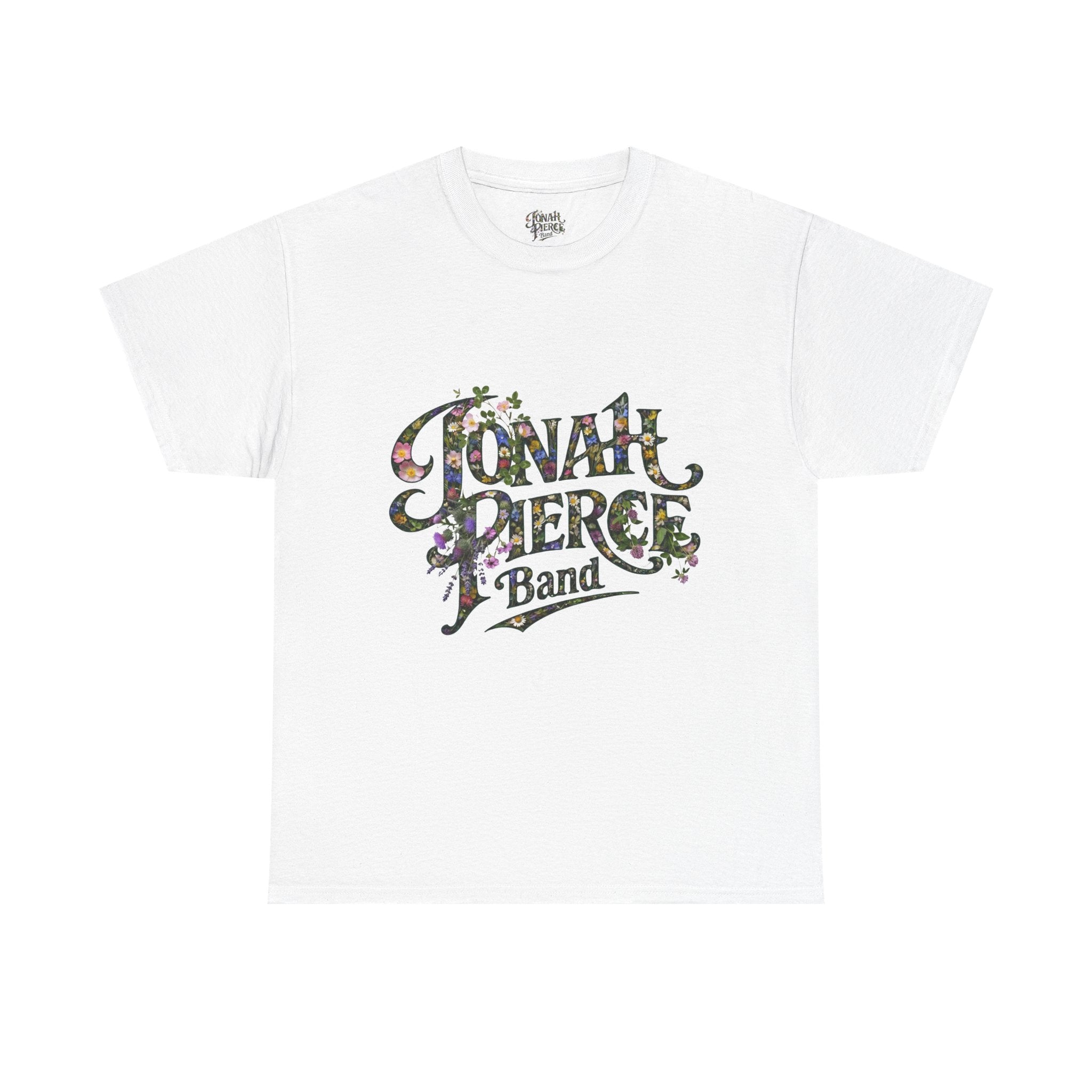 Jonah Pierce Band Wildflowers Logo T-shirt (Front Logo)
