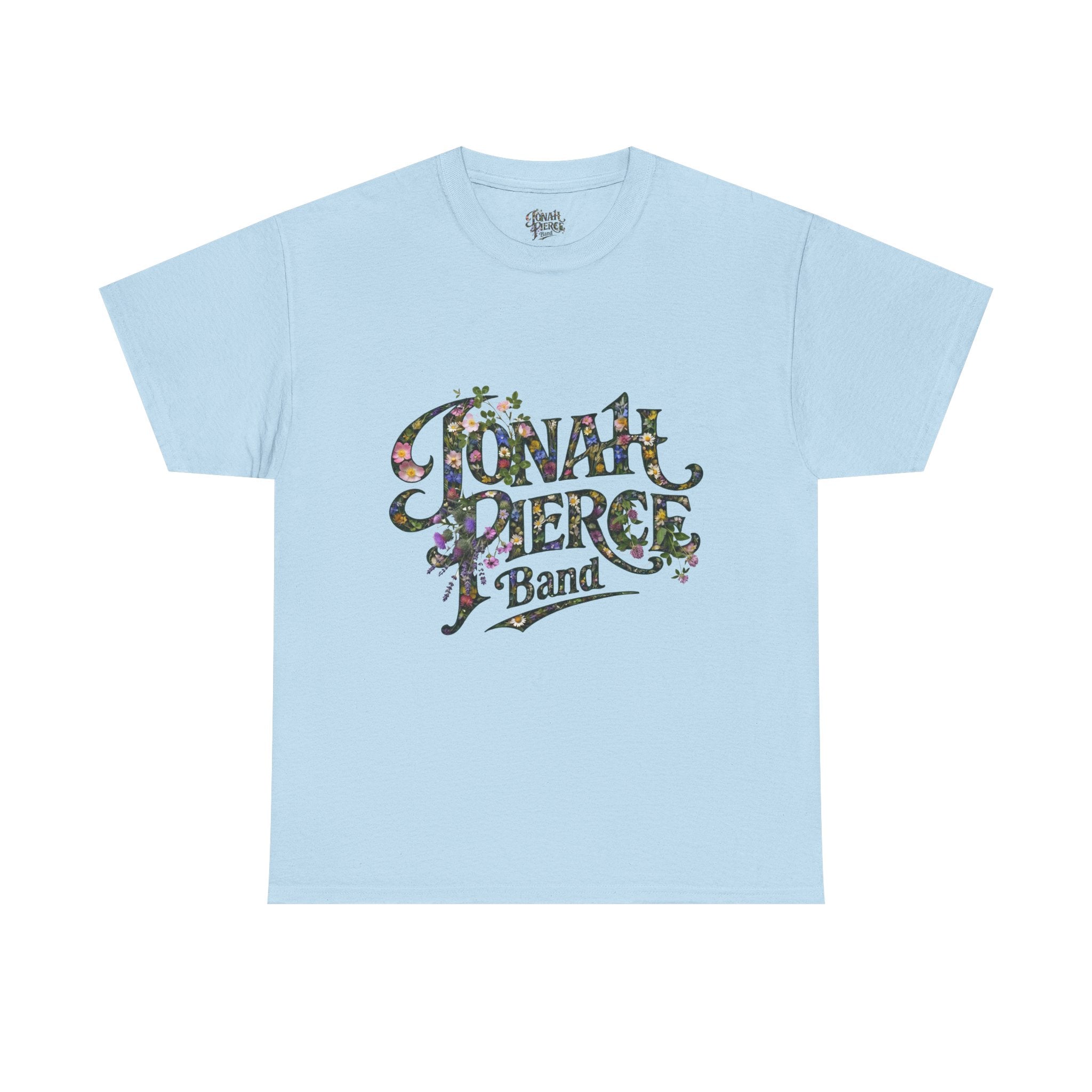 Jonah Pierce Band Wildflowers Logo T-shirt (Front Logo)