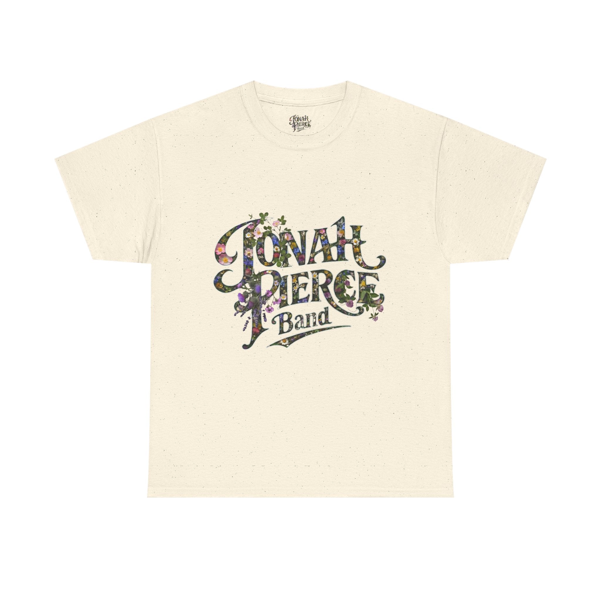 Jonah Pierce Band Wildflowers Logo T-shirt (Front Logo)