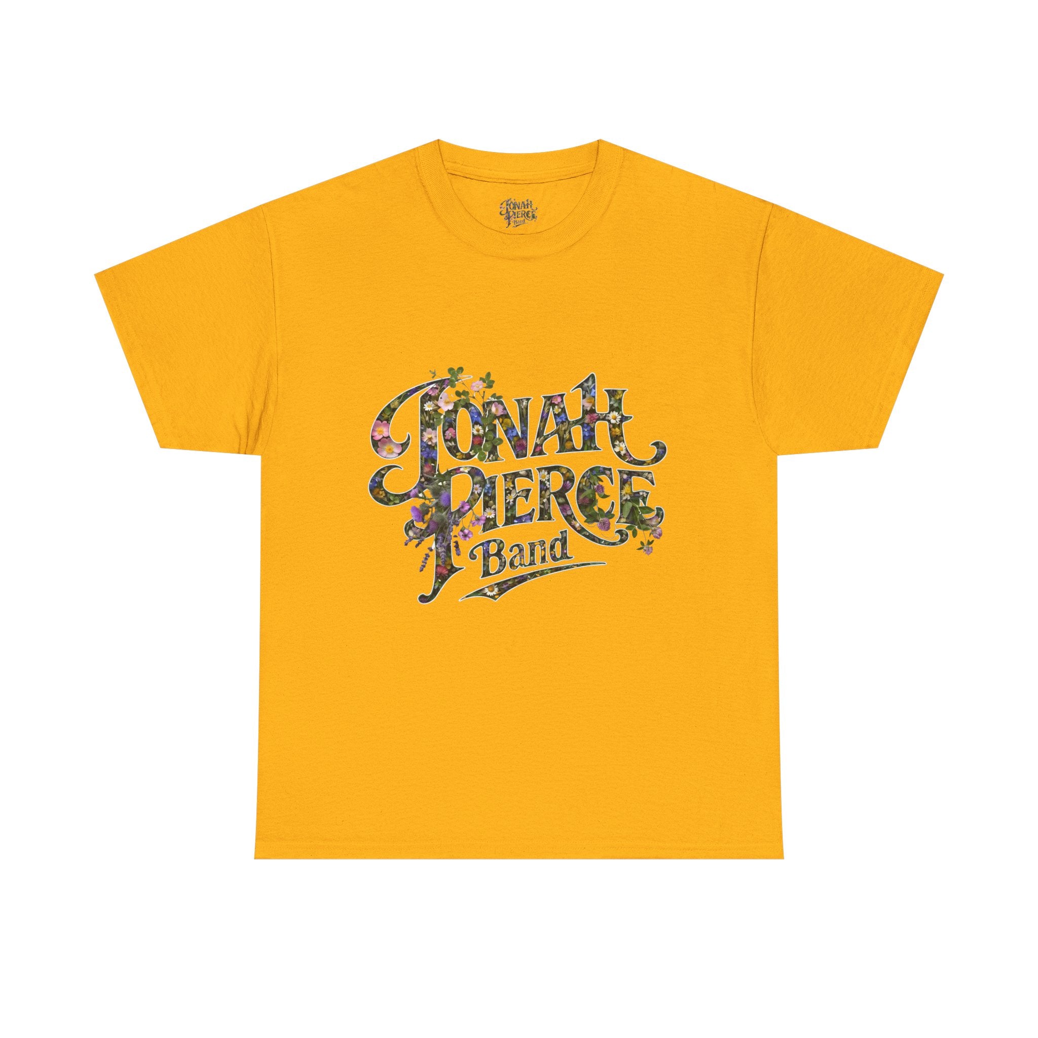 Jonah Pierce Band Wildflowers Logo T-shirt (Front Logo)