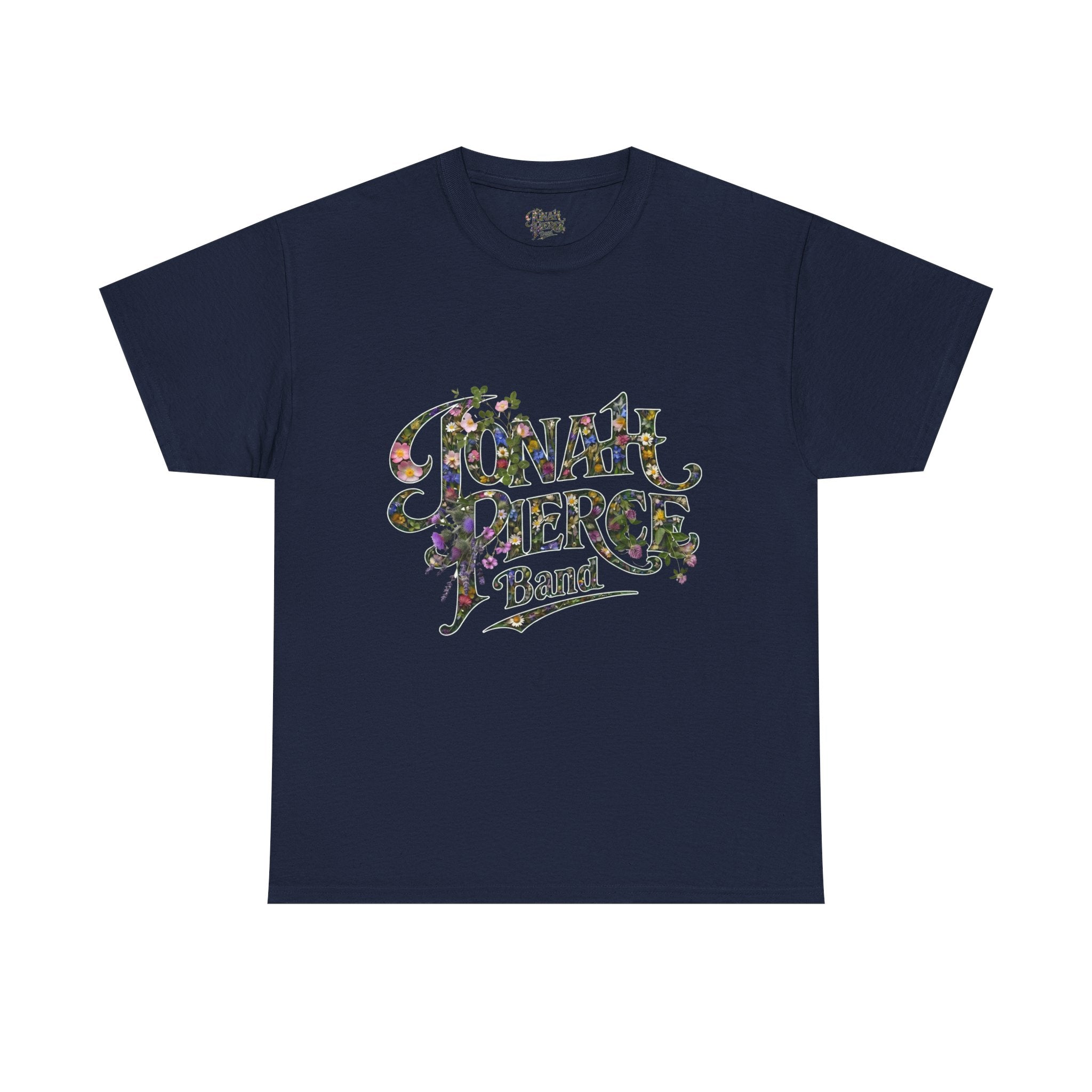 Jonah Pierce Band Wildflowers Logo T-shirt (Front Logo)