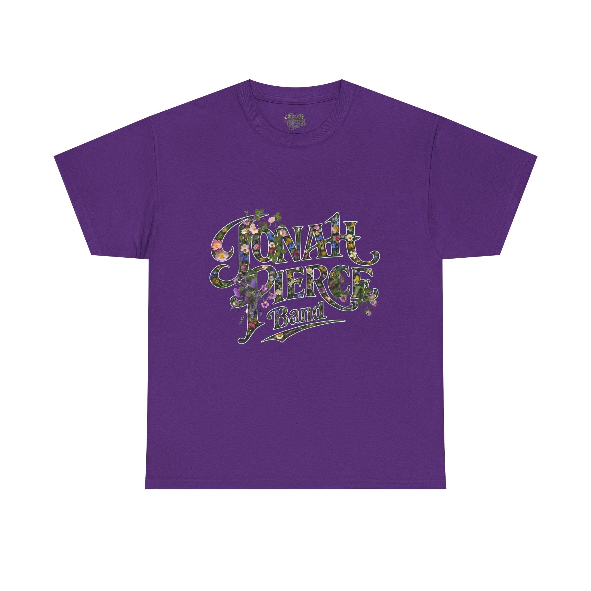 Jonah Pierce Band Wildflowers Logo T-shirt (Front Logo)