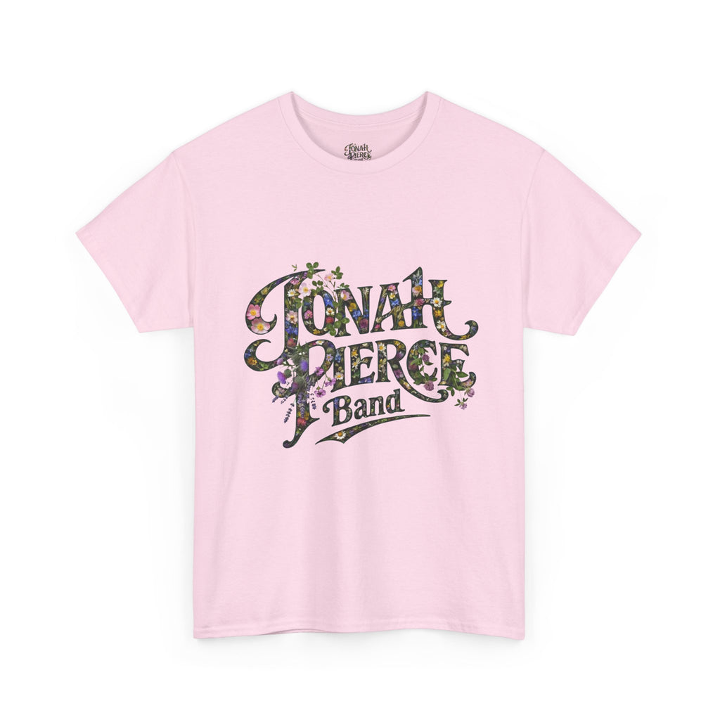 Jonah Pierce Band Wildflowers Logo T-shirt (Front Logo)