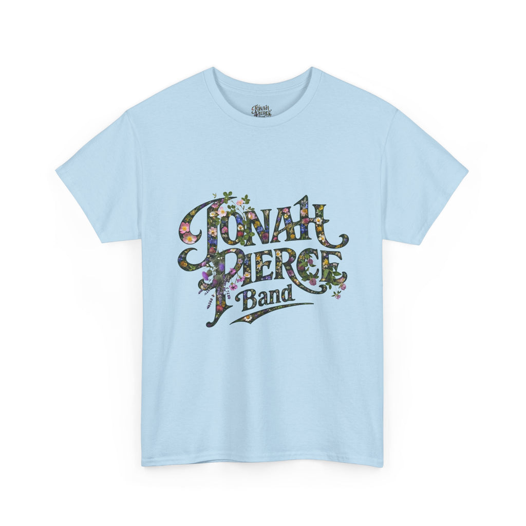 Jonah Pierce Band Wildflowers Logo T-shirt (Front Logo)