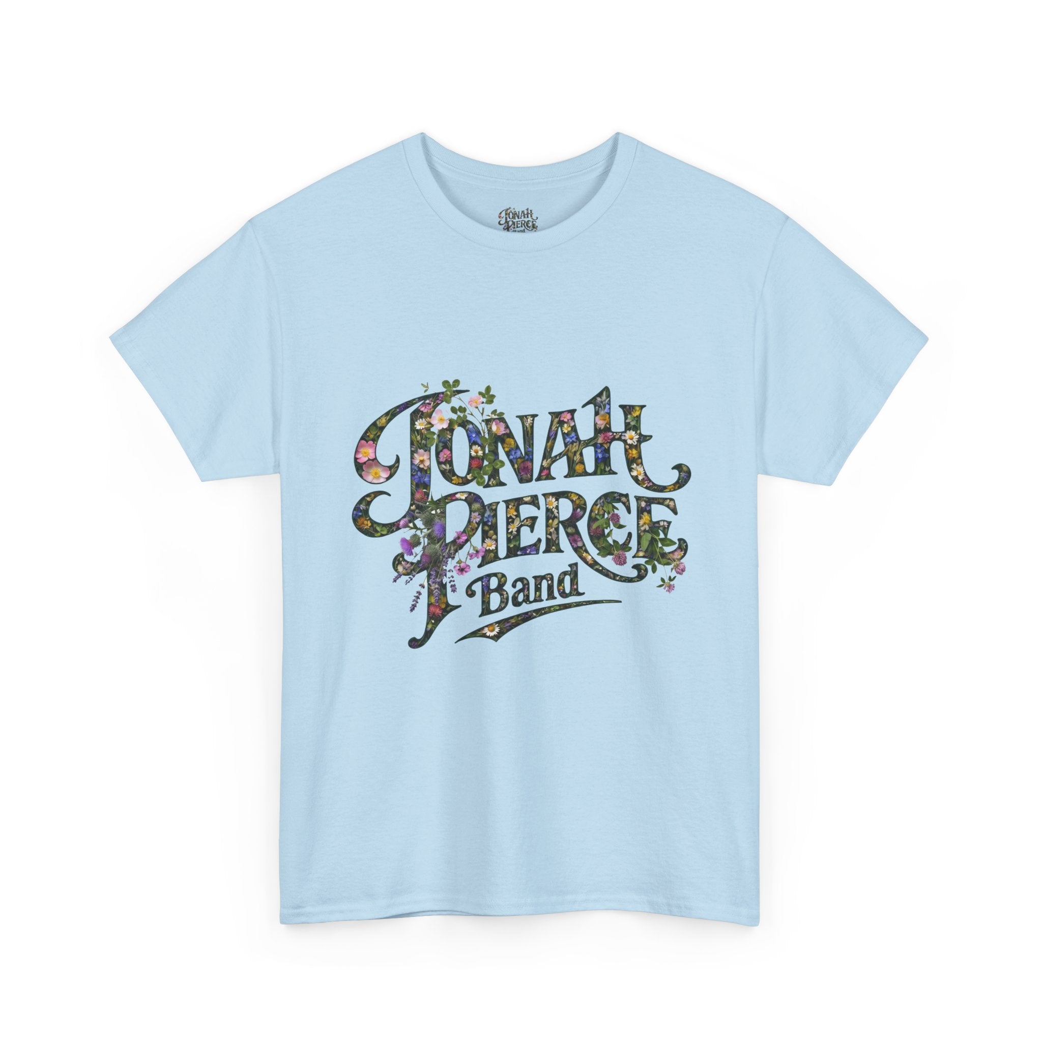 Jonah Pierce Band Wildflowers Logo T-shirt (Front Logo)