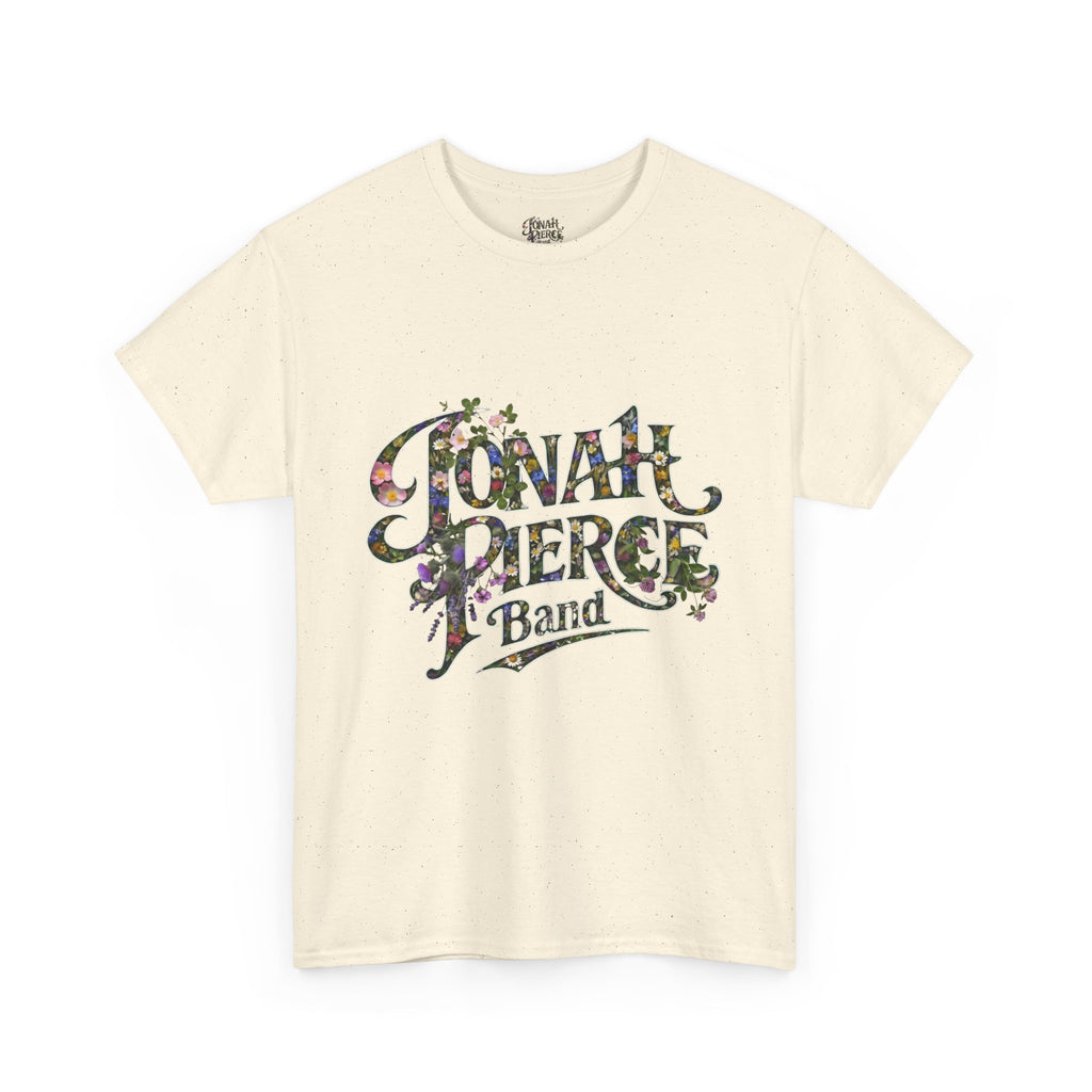 Jonah Pierce Band Wildflowers Logo T-shirt (Front Logo)