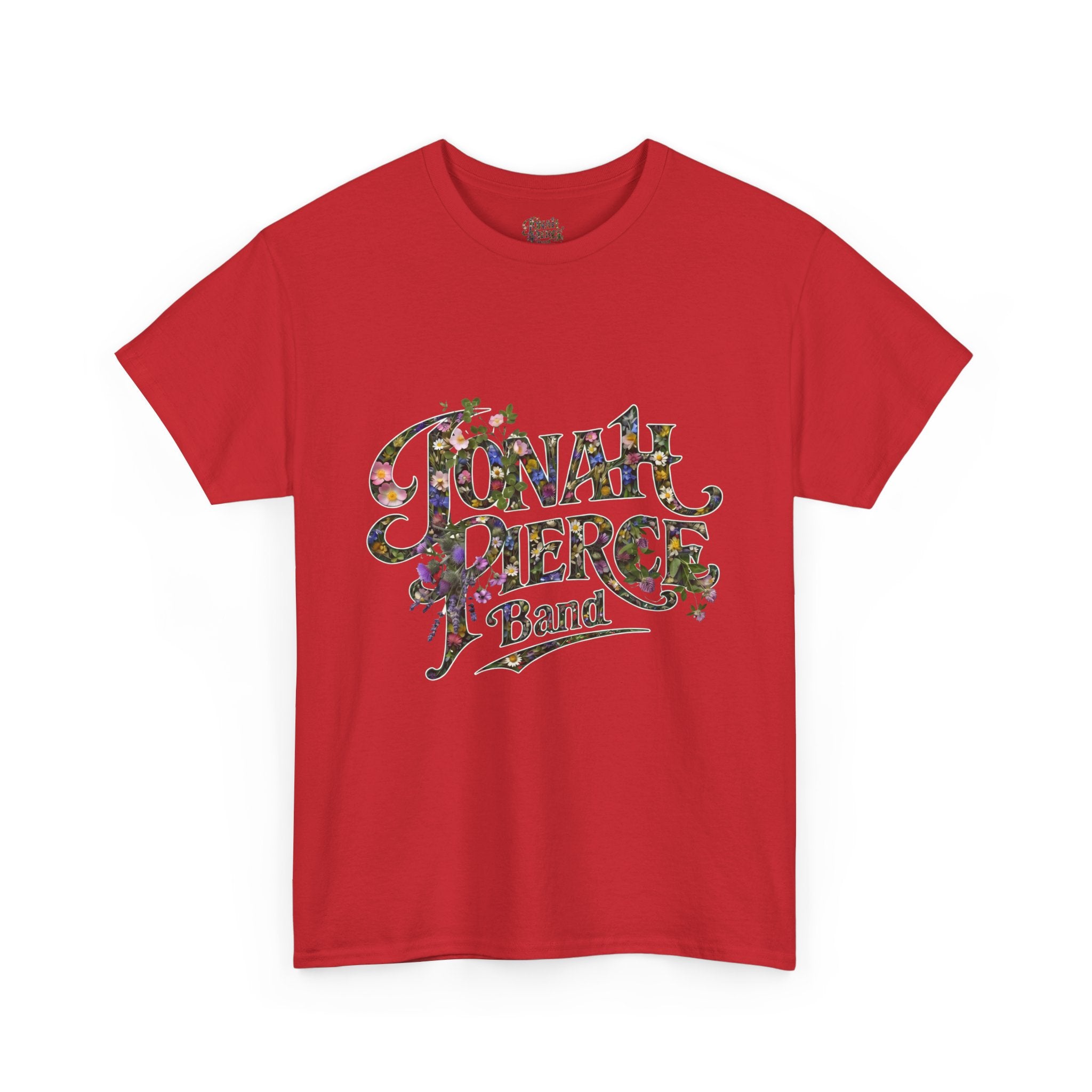 Jonah Pierce Band Wildflowers Logo T-shirt (Front Logo)