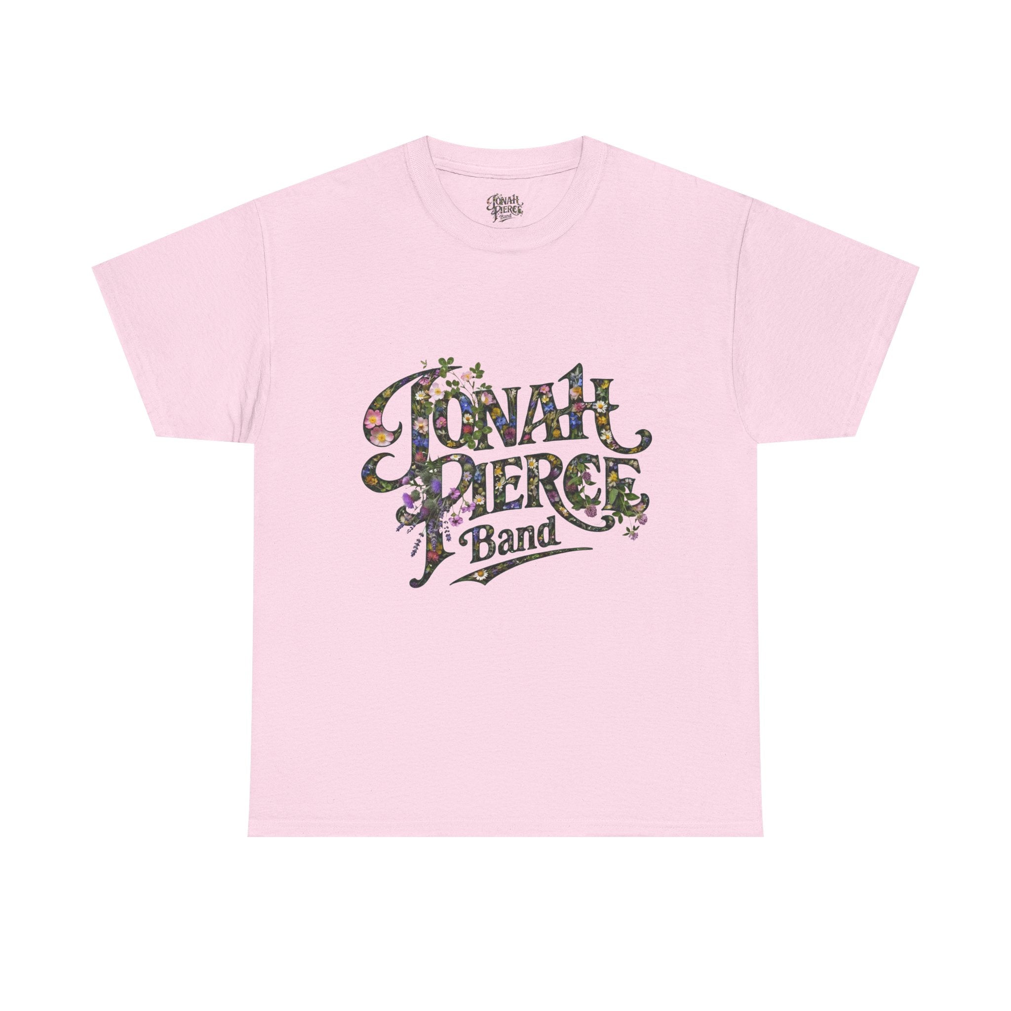 Jonah Pierce Band Wildflowers Logo T-shirt (Front Logo)