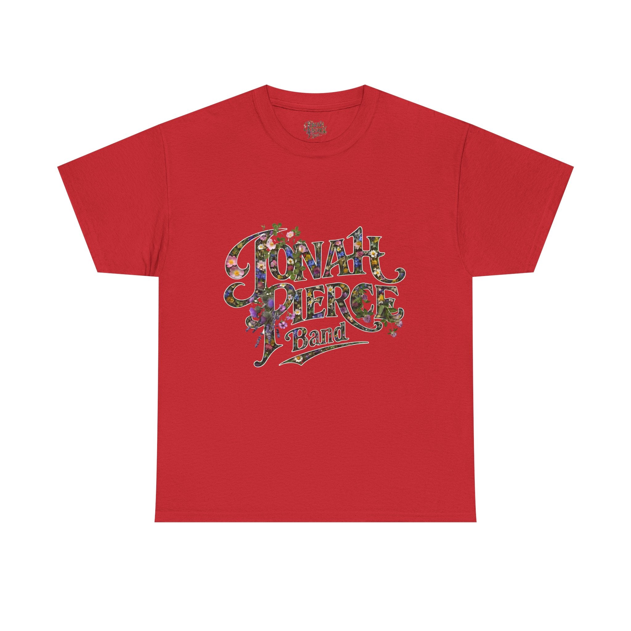 Jonah Pierce Band Wildflowers Logo T-shirt (Front Logo)