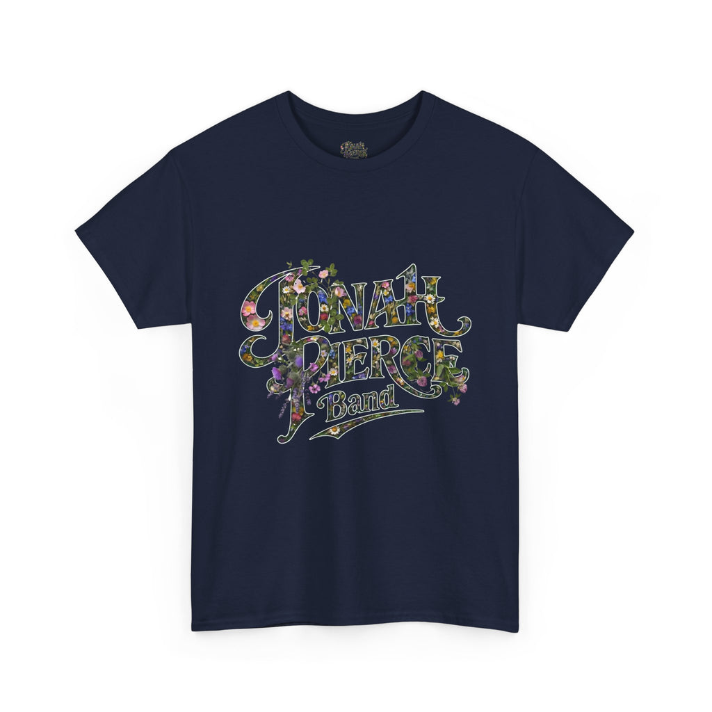 Jonah Pierce Band Wildflowers Logo T-shirt (Front Logo)
